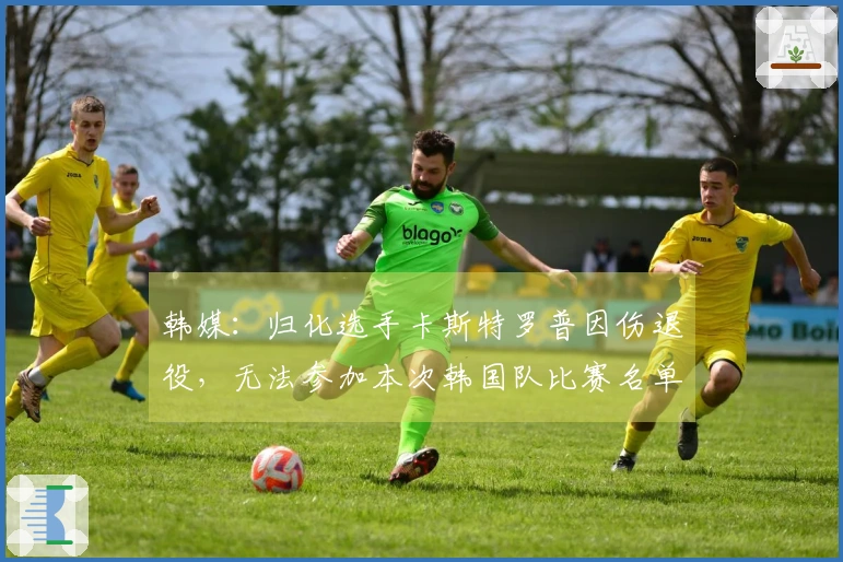 韩媒：归化选手卡斯特罗普因伤退役，无法参加本次韩国队比赛名单